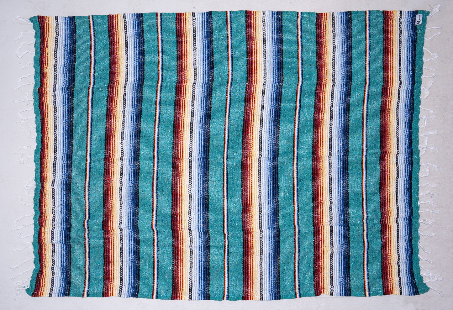 Santa Fe by Quetzal Mexican Yoga Blanket