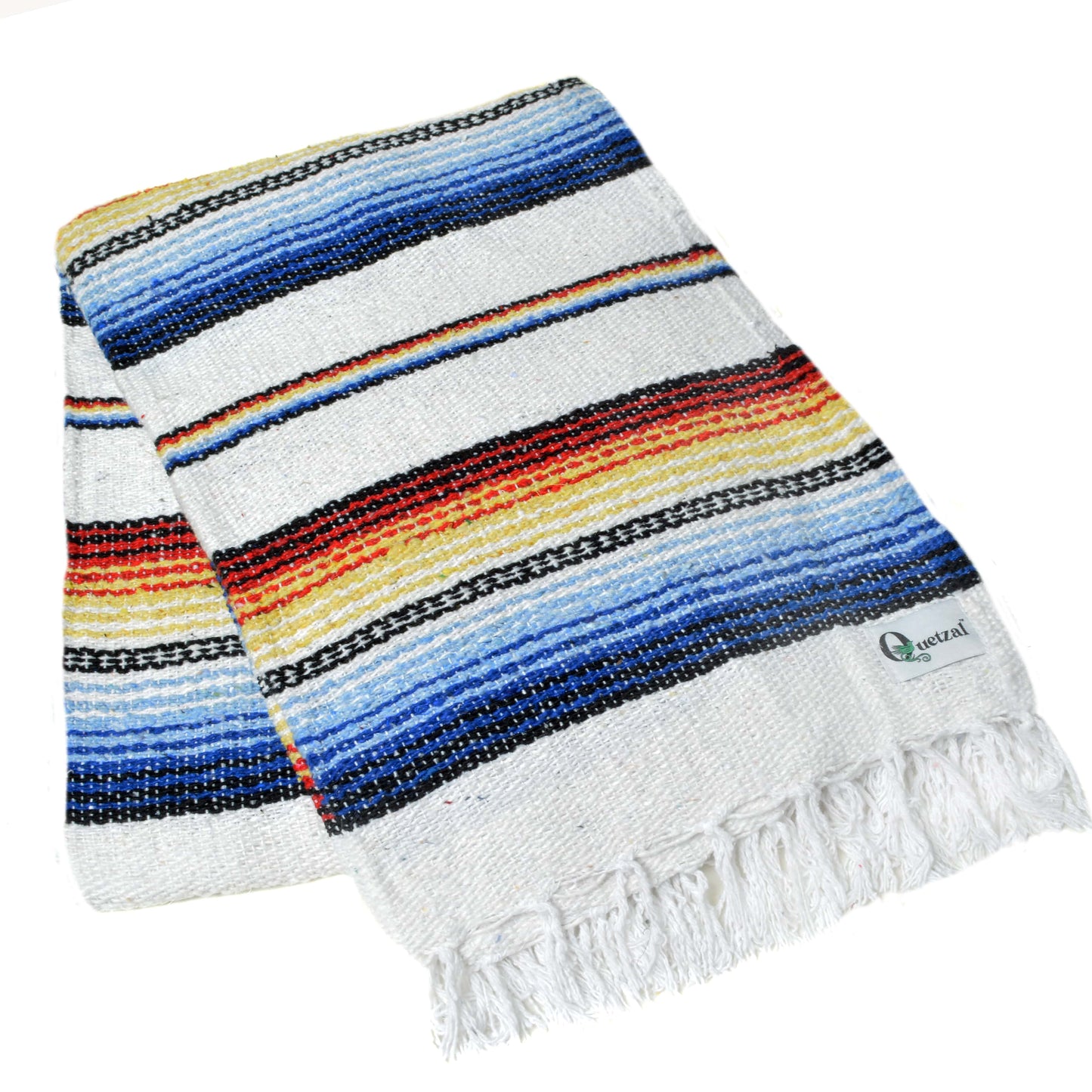 Santa Fe by Quetzal Mexican Yoga Blanket