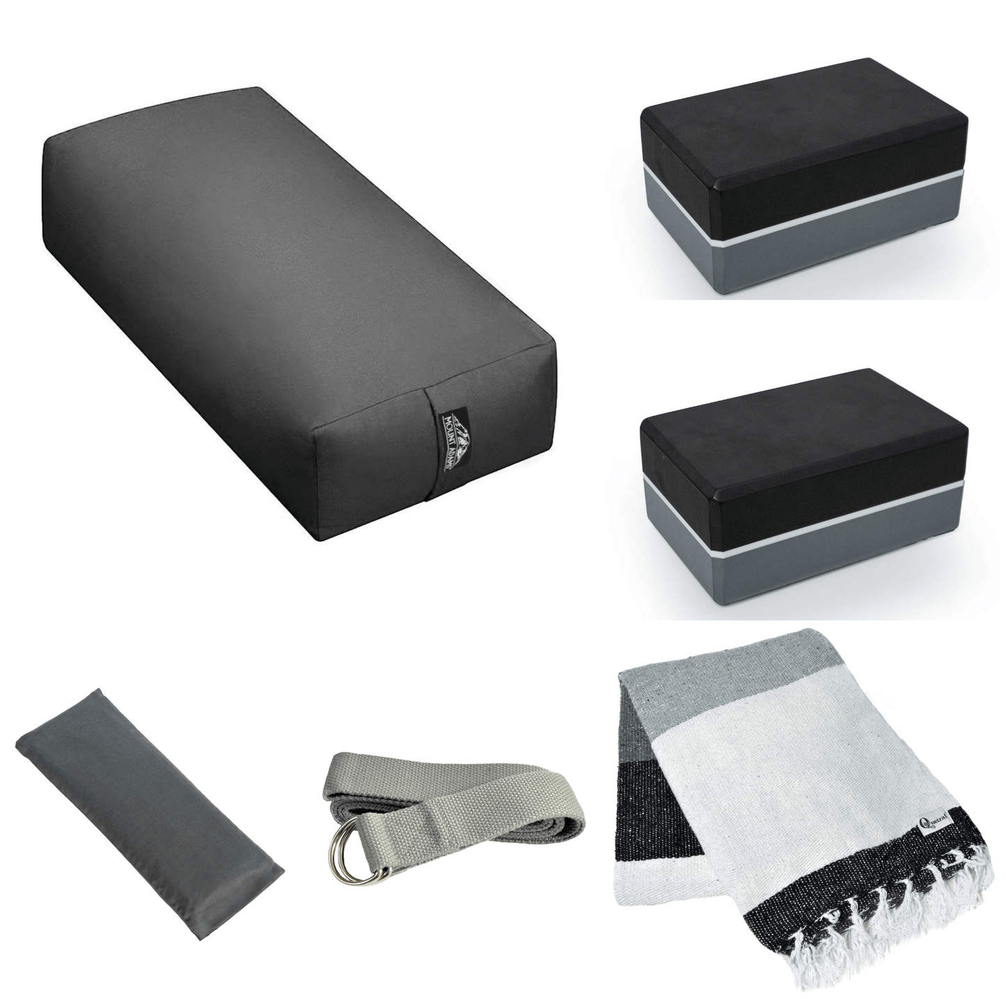 Mount Adams® Restorative Yoga Kit w/ Zippered Cover