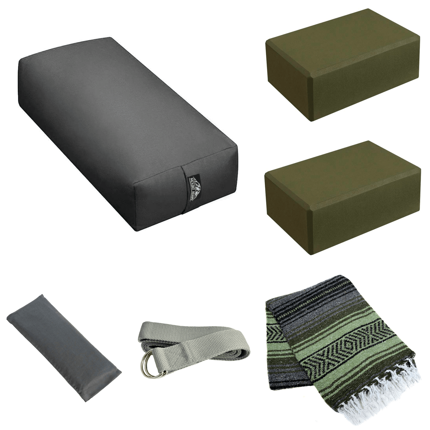Mount Adams® Restorative Yoga Kit w/ Zippered Cover