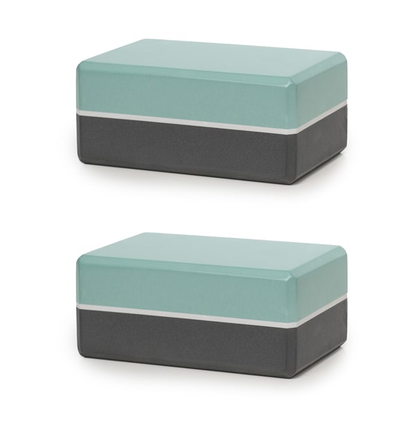 Sunshine Yoga 4" Yoga Block  (4" x 6" x 9") - 2 Pack