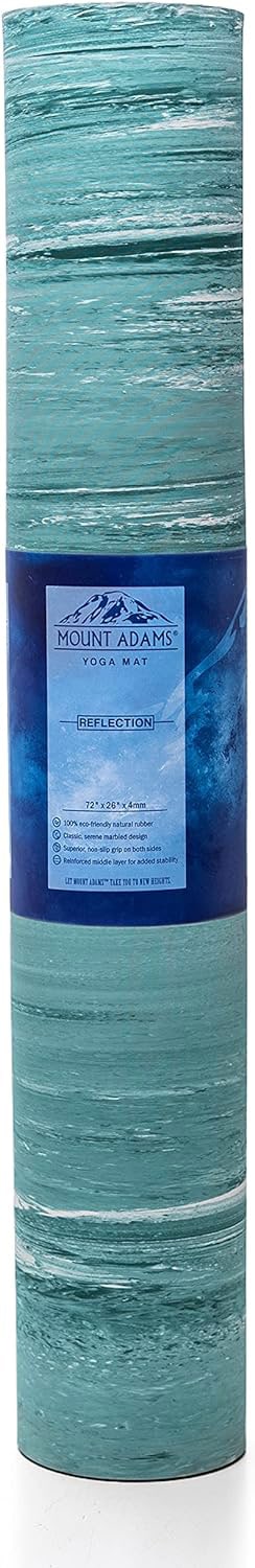 Reflection XL Yoga Mat by Mount Adams® (72" x 26" x 4mm)