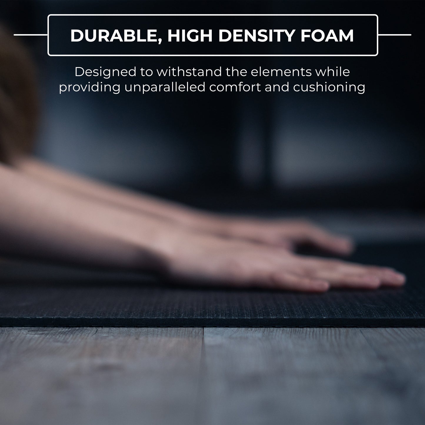 durable and high density foam yoga mat