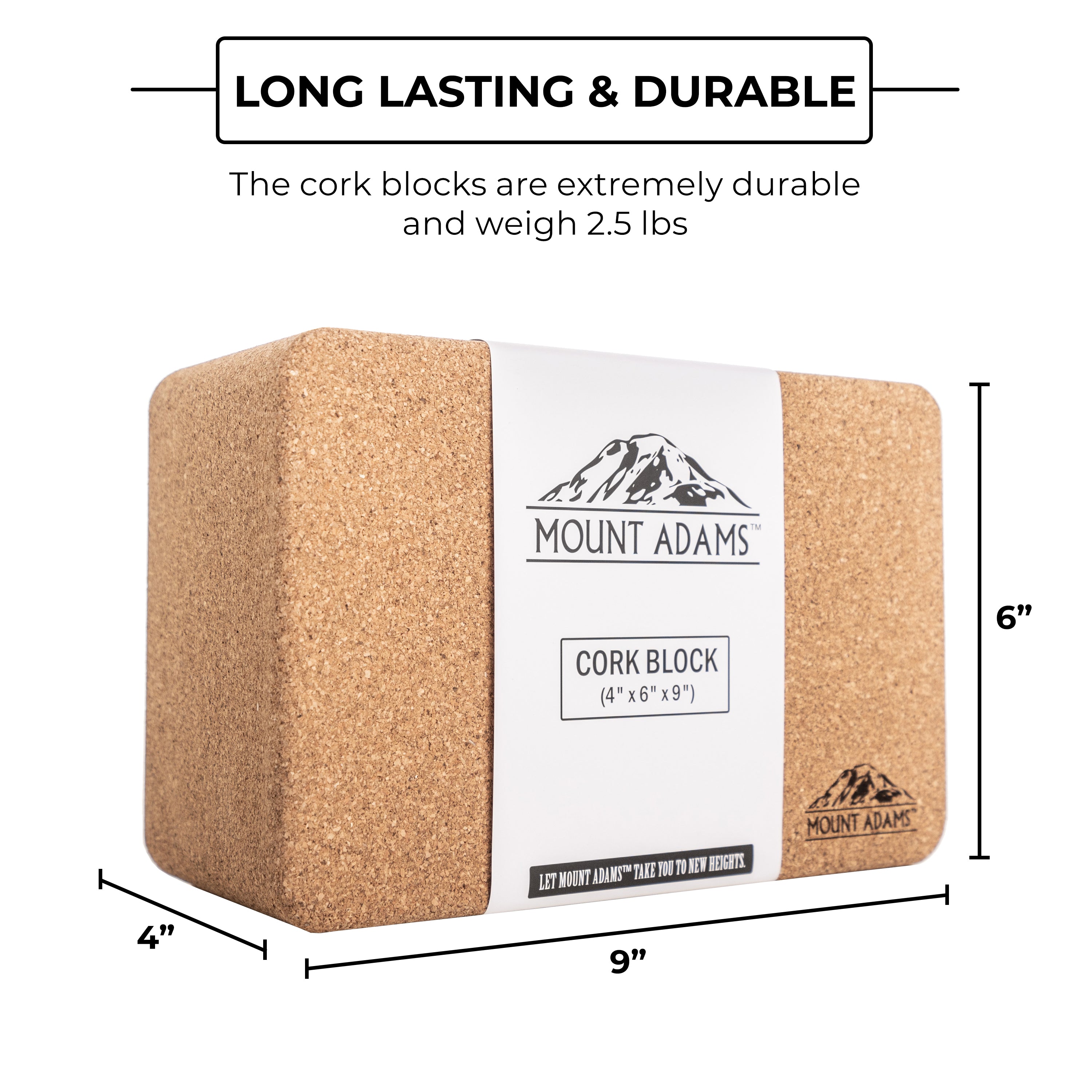 Long lasting and durable yoga blocks