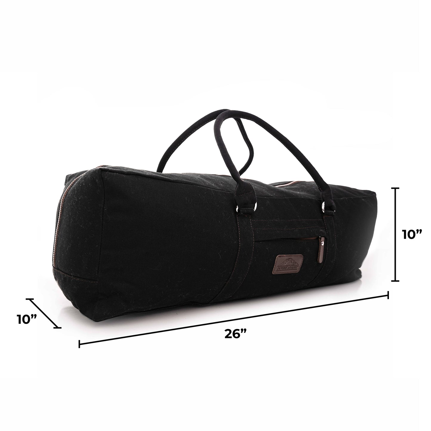 black yoga mat duffle bag dimensions