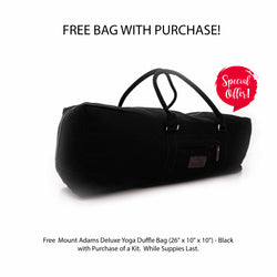 Black Yoga Duffle Bag for Sale