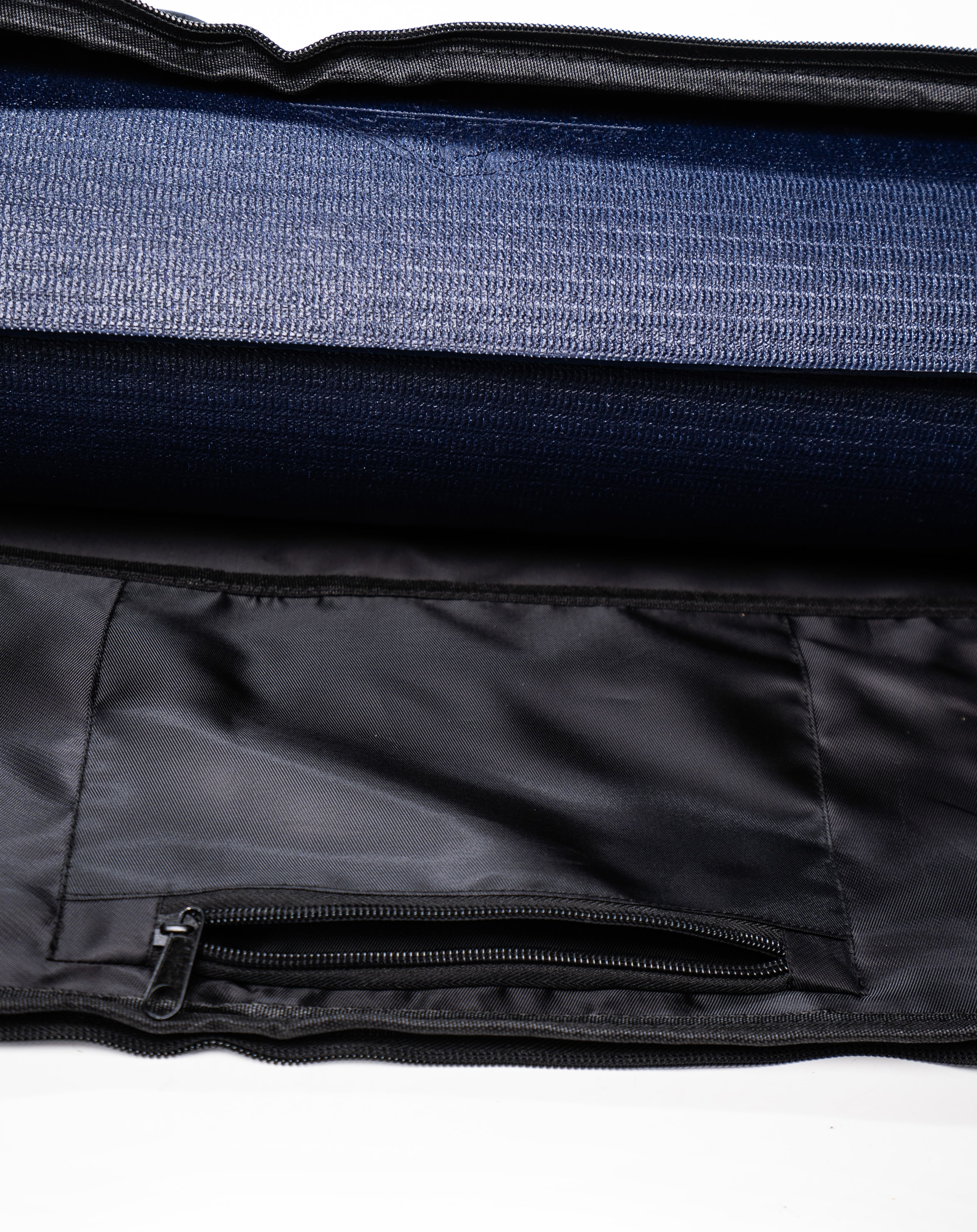 yoga mat carry bag inside zipper pocket