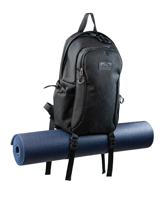 Mount Adams XL Yoga Mat Bag, 26 x 10 x 10, Extra Large Yoga Mat Carrier,  Fitness Bag for Exercise Mat, Block, Straps, and Blanket, Canvas Gym