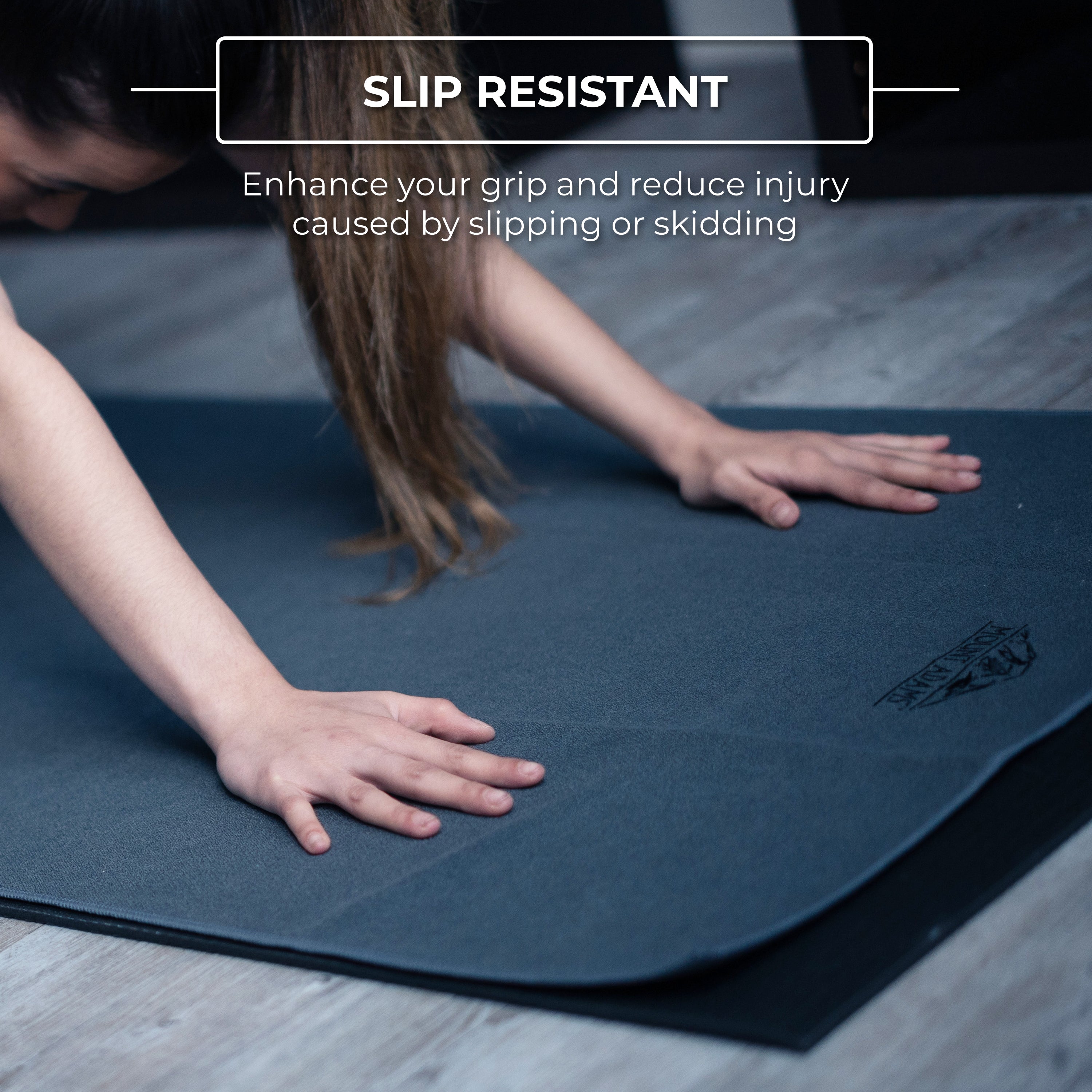 Slip-resistant yoga mat