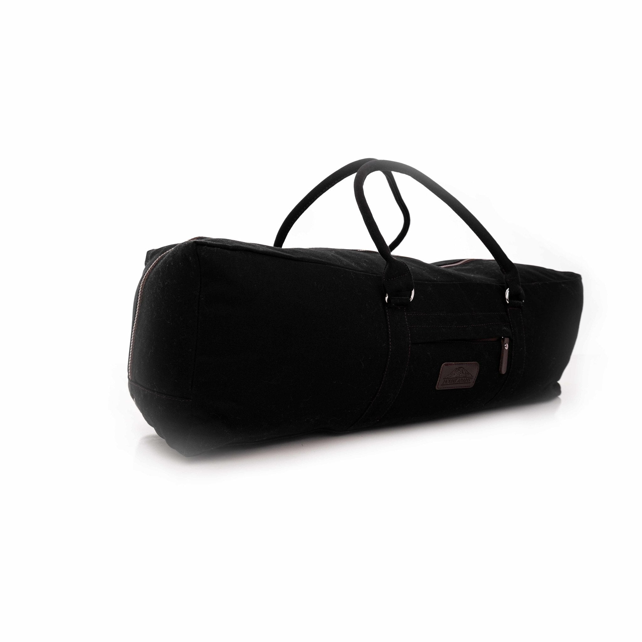 mount adams black yoga mat duffle bag